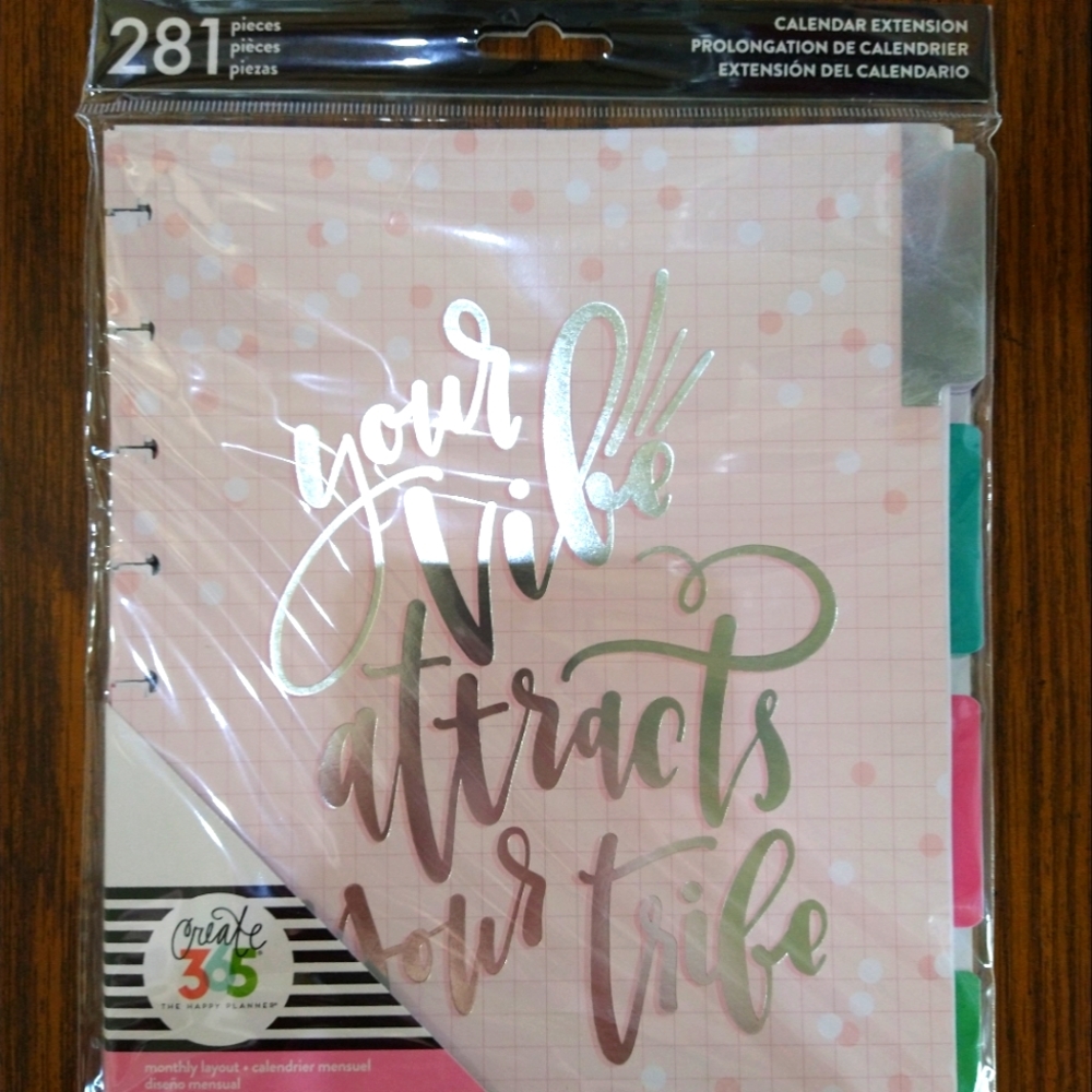 NEW - The Happy Planner Undated Extension